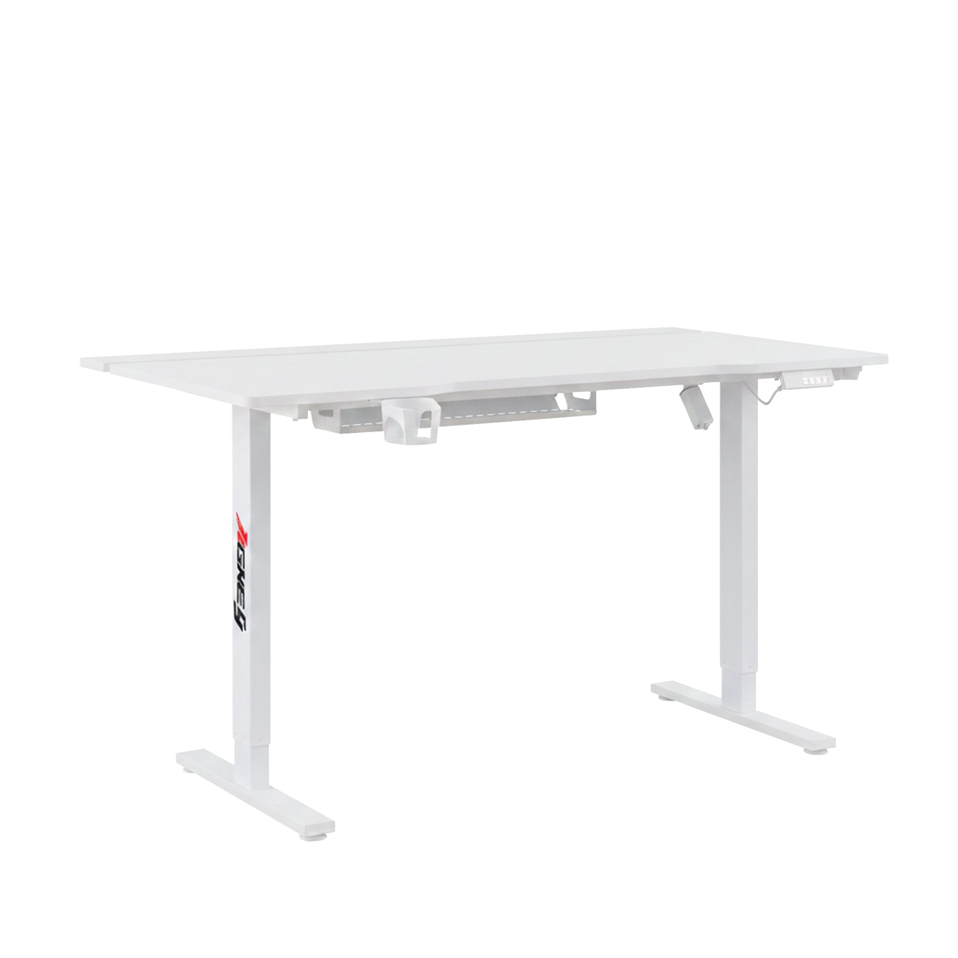 K1 Electric Standing Desk – White