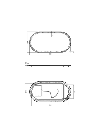 Montego LED Mirror