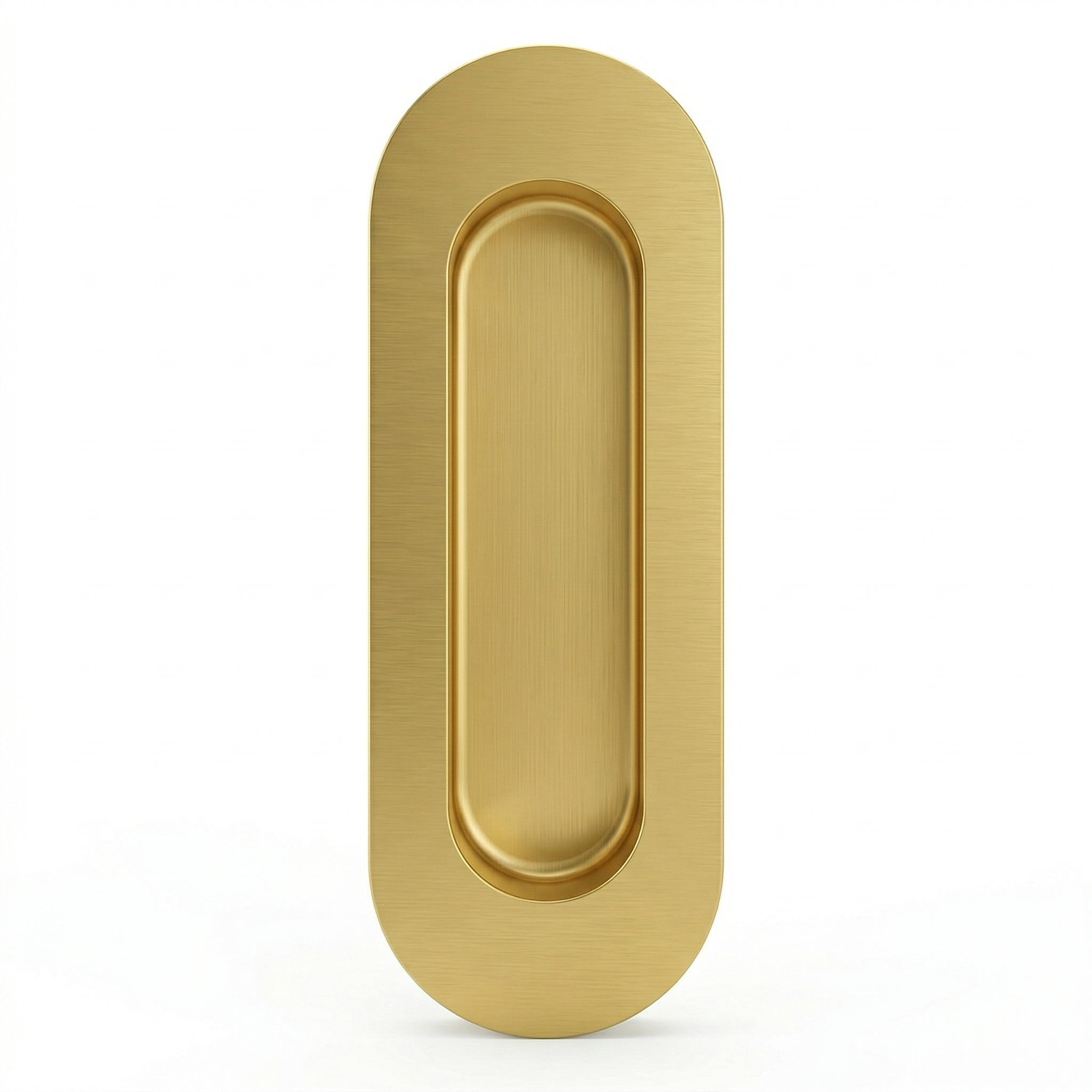 Oval Flush Pull Handle (FH131-12040) Gold
