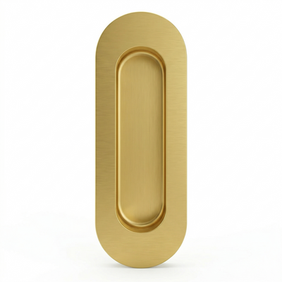 Oval Flush Pull Handle (FH131-12040) Gold