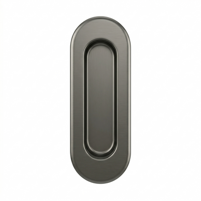 Oval Flush Pull Handle (FH131-12040) Gun metal