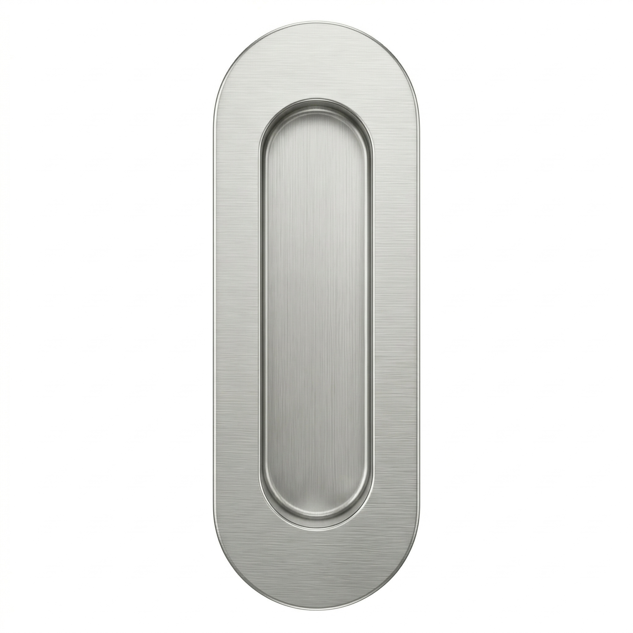 Oval Flush Pull Handle (FH131-12040) Stainless Steel
