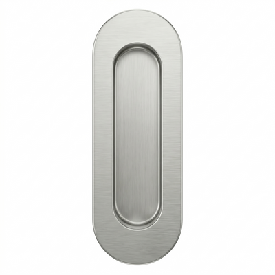 Oval Flush Pull Handle (FH131-12040) Stainless Steel