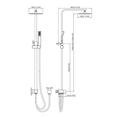 86H50 Shower Set