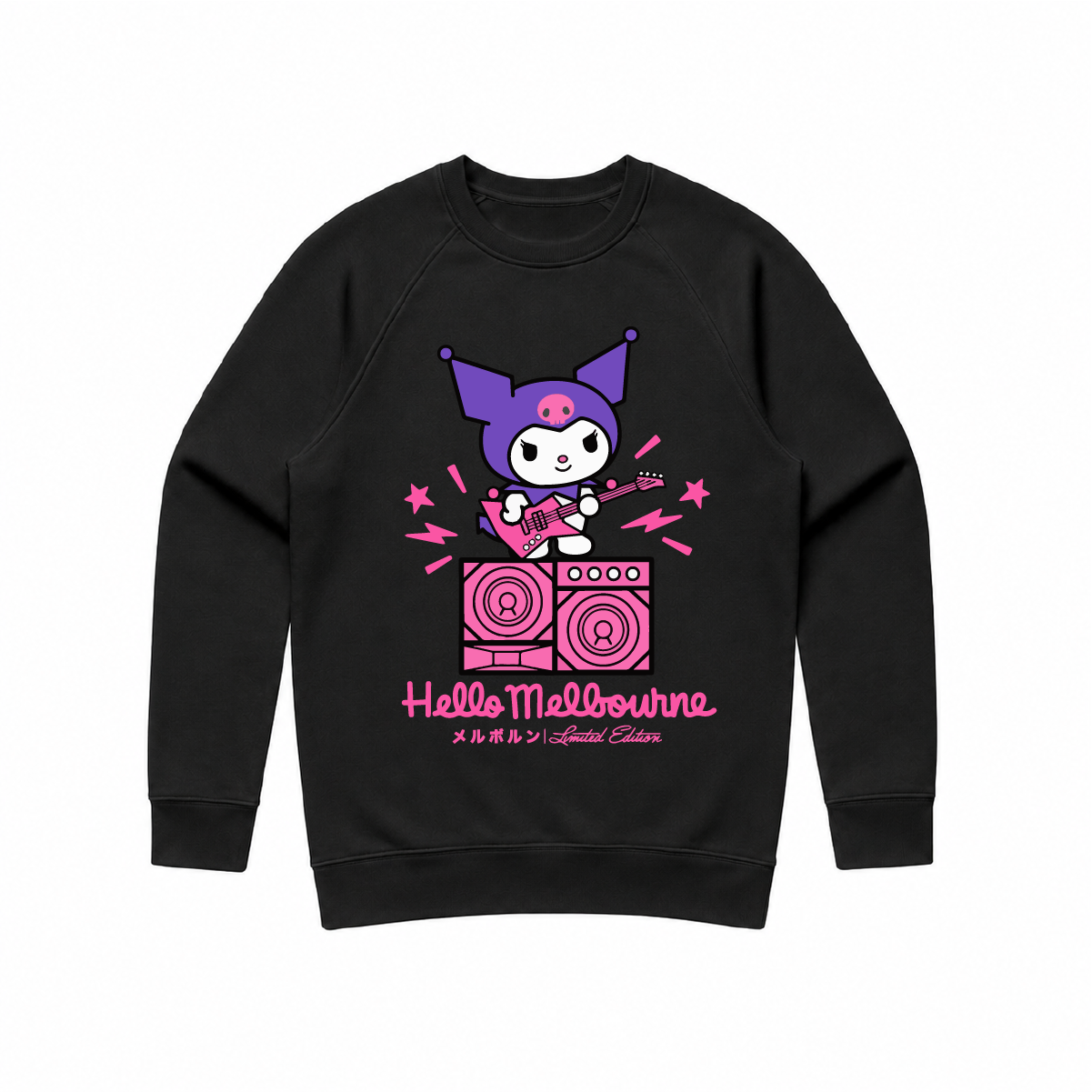 Kuromi Live Music Crew Neck