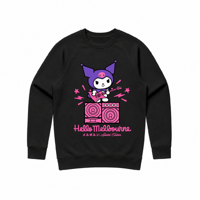 Kuromi Live Music Crew Neck
