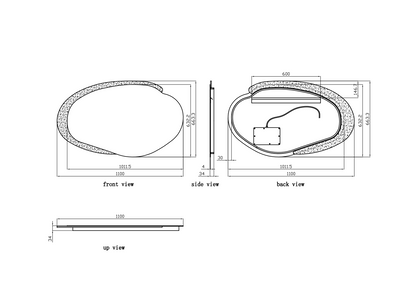 Lustra LED Mirror
