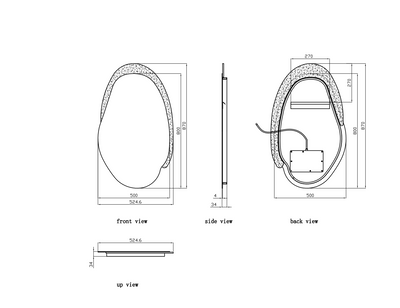 Vanta LED Mirror